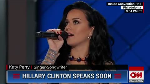 Katy Perry: I love Hillary Clinton