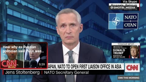 NATO Secretary General Jens Stoltenberg confirmed plans to open an alliance office in Japan