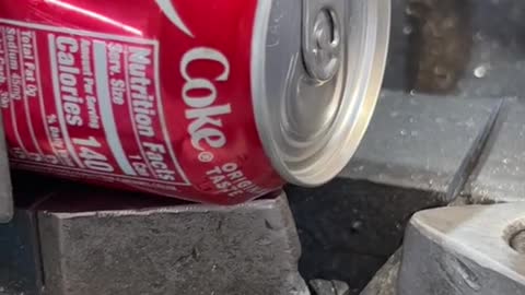 Never trust a factory end!! #aluminum #cocacola #satisfying #oddlysatisfying #foryou