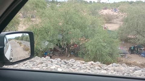 Homeless camp in AZ