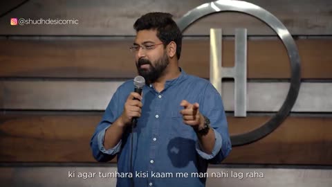 Job aur Passion | Stand Up Comedy By Ravi Gupta