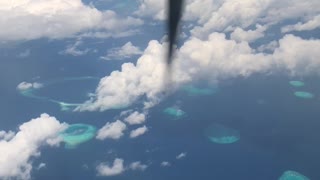 Maldives from Sky