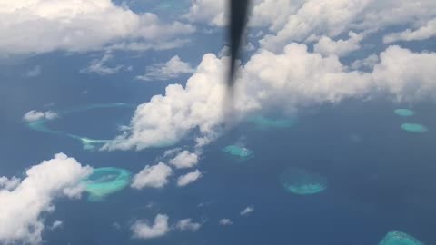 Maldives from Sky