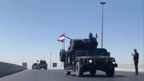 Iraqi Golden Division military parade