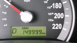 oddly satisfying car mileage