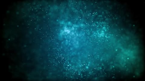 Light Illuminating Blue Glitter Particles