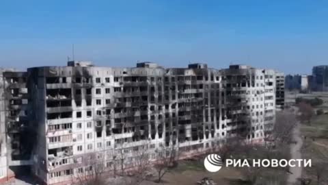 Ukraine War - RIA Novosti footage from Mariupol