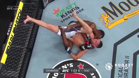 Leon Edwards vs Nate Diaz - FREE FIGHT - UFC 296