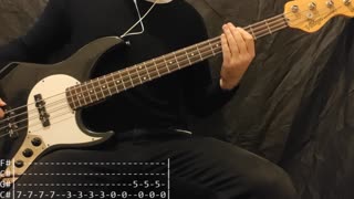 Nirvana - Heart-Shaped Box Bass Cover (Tabs)