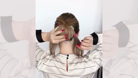😱 Simple and Quick Easy Bun: Step-by-Step Tutorial #supereasyhairstyle #hairstyles