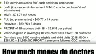 How much money do doctors make who vaccinate ?