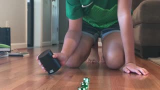 Cool Dice Stack With Green Dice