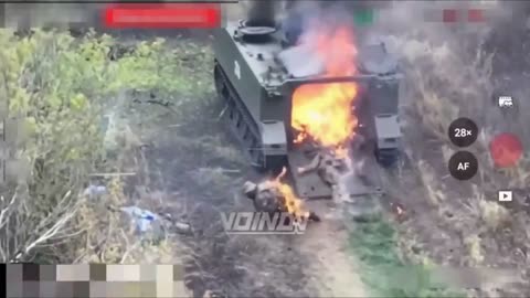 Far Eastern soldiers from 68th Army Corps FPV strike on UA m113