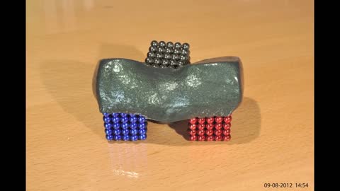 Time-lapse Thinking Putty vs an Army of Magnets