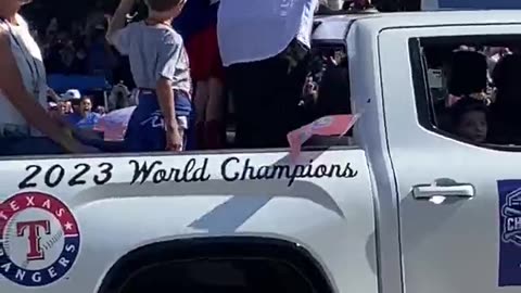 Manager Bruce Bochy and the World Series Trophy