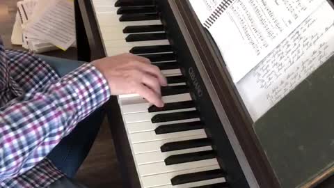 The King and I — Kendall Straight on the piano