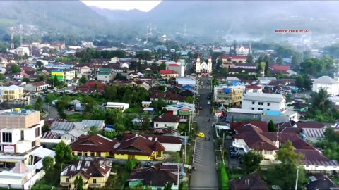 Seeing Ruteng City from the Air