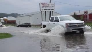 Council Bluffs, Iowa flash flooding & damage