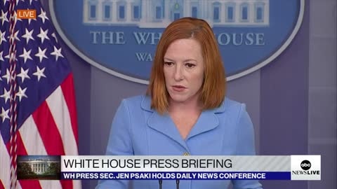 Jen Psaki Speaks On Cuomo Resignation