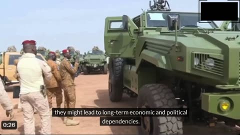 China gifted Burkina Faso's Military with an Armored Vehicles