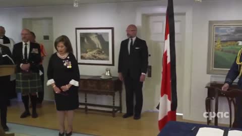 Canada: Alberta accession ceremony for King Charles III in Edmonton – September 15, 2022