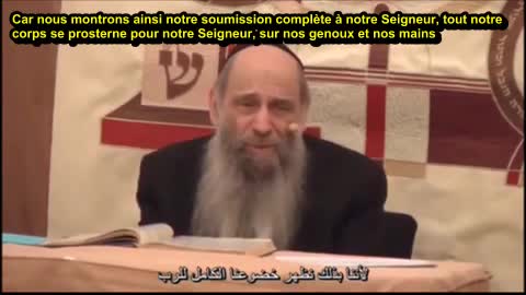 Un juif interroge le rabbin, pourquoi prions nous comme les musulmans ?