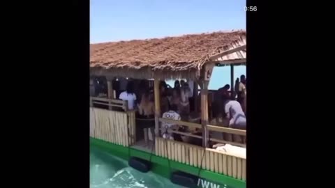 Funny video must watch boat sinking