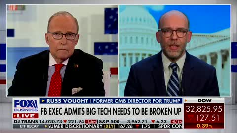 Russ Vought Talks on Fox Business about Big Tech and Taxes