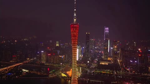 Guangzhou at night