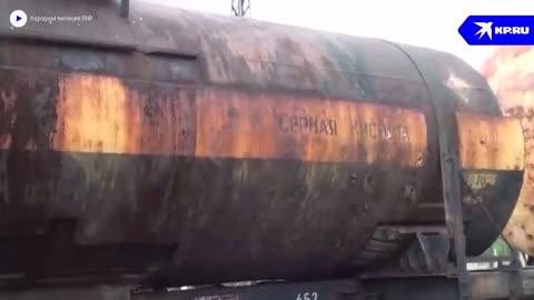 Ukraine War - Chemical plant "Zarya" in Rubezhnoye