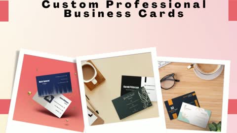 Custom Business Cards – Reflects Your Brand Identity with Great Prints!