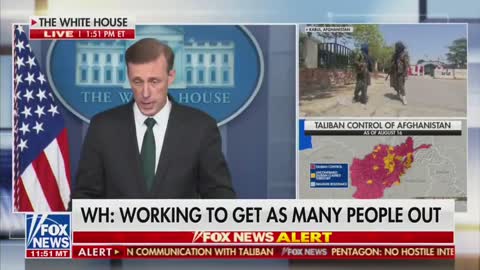 Biden's Jake Sullivan refuses to commit to evacuating all Americans from Afghanistan. 8.17.21.