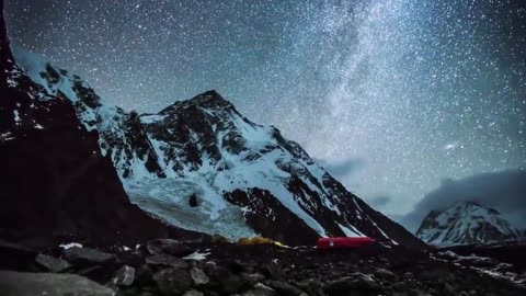 Beautiful Time Lapse Video Of Night Sky