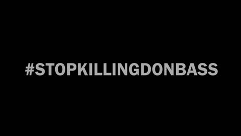 video produced in DPR by people in DPR, asking West to stop arming ukrops who murder civilians.