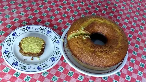 Amazing Blender Orange Cake Recipe / Super Easy