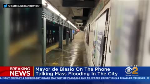 New York City mayor declares state of emergency due to mass flooding
