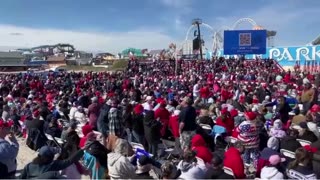 🎉 Trump Rally on the Beach in NEW JERSEY: 100,000 Supporters Gather for Historic Event! 🎉