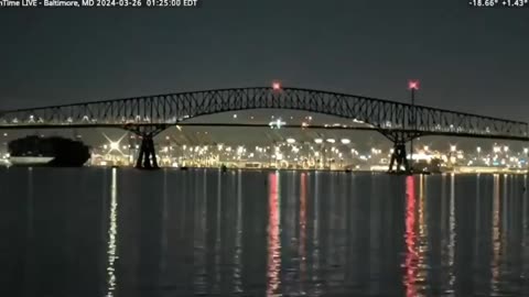 Baltimore Harbor - Key Bridge Collapse- 20 People missing