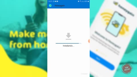 HONEYGAIN - Como instalar no Android
