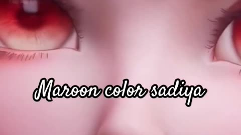 Maroon color Sadiya #indian viral shorts