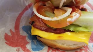 Wendy's Bacon Chesseburger