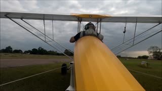 Pietenpol Air Camper flight to local Fly in