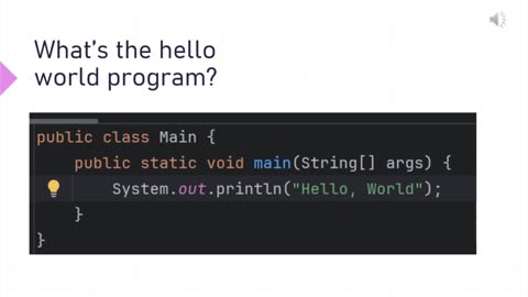 What's The Hello World Program?
