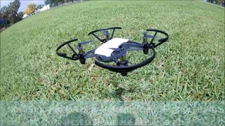 Tello drone flying