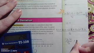 Gr 8 - Ch 9 - Lesson 5 - Measures of Variation