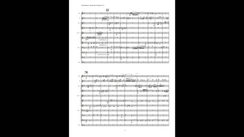 Gabriel Fauré – Barcarolle 12, Op. 105, No. 2 (Woodwind Choir)