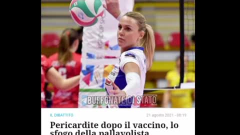 Gli sportivi professionisti nel mondo che subiscono danni permanenti da 'vaccino' sono tantissimi.