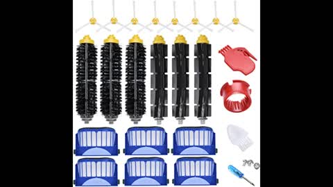 Review: YOKYON 28pcs Accessories for iRobot Roomba 600 Series 595 614 618 620 630 640 650 660 6...