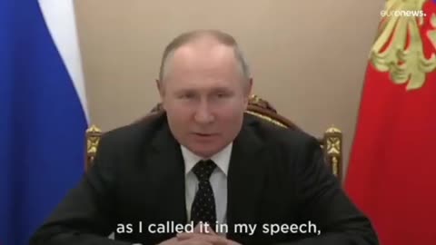 Putin Calls the West an ‘Empire of Lies’ Following Sanctions Against Russia