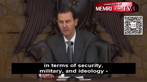 🇸🇾 Syrian President Bashar Al-Assad on the Ukraine situation – March 17, 2022